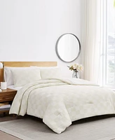 Truly Soft Textured Checkered -Pc. Comforter Set