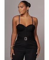 Jluxlabel Women's Sweetheart Aroma Jumpsuit