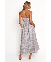 Petal and Pup Women's Rhea Strapless Midi Dress