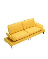 Premium Soft Yellow Sofa for Small Spaces