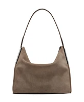 Karl Lagerfeld Paris Valerie Suede Hobo