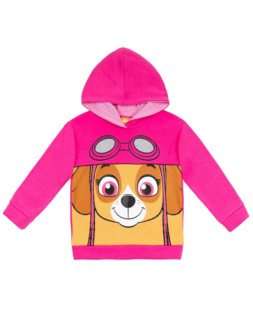Paw Patrol Girls Skye Fleece Pullover Hoodie