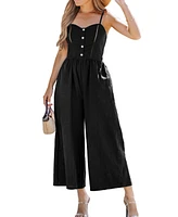 Cupshe Women's Elegant Palazzo Jumpsuit