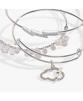 Set of 3 April Showers Bangle Bracelets