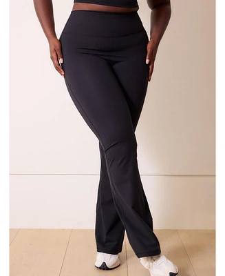 Lovall Women's 24/7 Revitalise Flare Regular Leggings