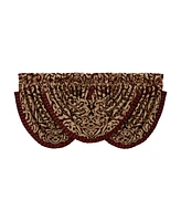J Queen New York Renzo Window Waterfall Valance, 33" x 43"