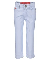 Elie Balleh Big Boys Blue Slim Fit 5 Pocket Twill Pants