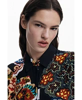 Desigual Women's Jumpsuit designed by Mr. Christian Lacroix