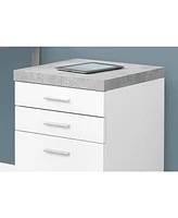 Mdf 3-drawer Filing