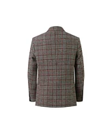 Elie Balleh Boys Blue Printed Slim Fit Shirt