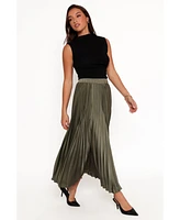 Petal and Pup Women's Polina Pleated Maxi Skirt