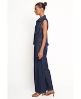 Petal and Pup Women's Kirie Wide Leg Denim Pant