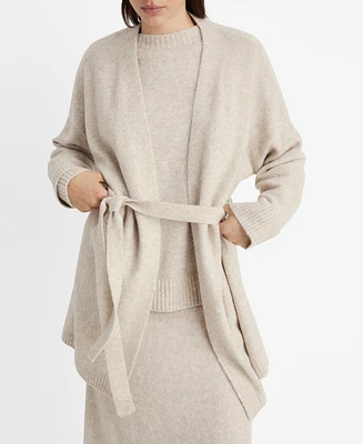 Mango Women's Short Knitted Cardigan