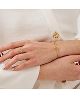 Spero London Sterling Silver Chain Ring