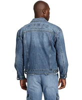 Guess Men's Relaxed Trucker Jacket