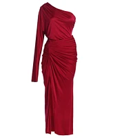 Jluxlabel Women's Mira Drape Maxi Skirt