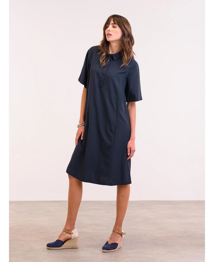 Celtic & Co. Women's Short Sleeve Swing Dress