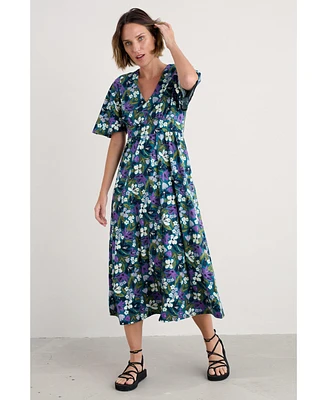 Seasalt Cornwall Women's Chateaux Half Sleeve Dress