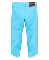 Elie Balleh Big Boys Aqua Slim Fit 5 Pocket Twill Pants