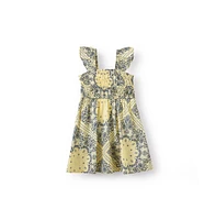 Cotton On Little Girls Frankie Flutter Sleeve Dress