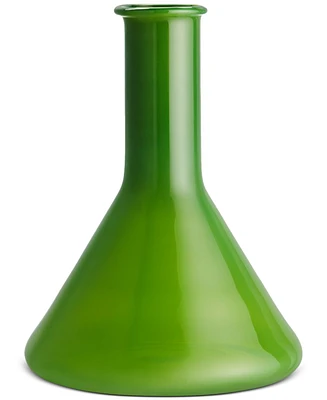 Kosta Boda Crystal 6.4" Lab Measuring Flask Vase