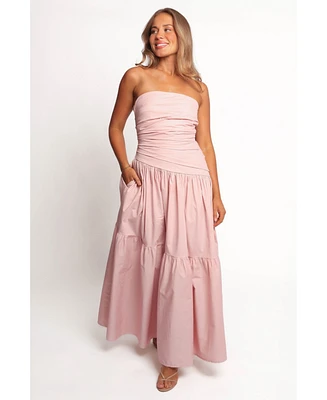 Petal and Pup Women's Blanche Strapless Maxi Dress