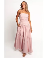 Petal and Pup Women's Blanche Strapless Maxi Dress