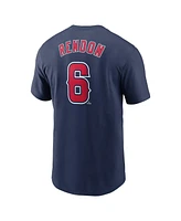 Nike Men's Anthony Rendon Navy Los Angeles Angels Fuse Name Number T-Shirt