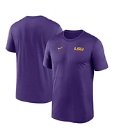 Nike Men's Purple Lsu Tigers 2025 Sideline Small Logo Legend Performance T-Shirt