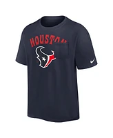 Nike Men's Navy Houston Texans Rewind Heavy Max 90 Pocket T-Shirt