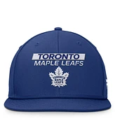 Fanatics Men's Blue Toronto Maple Leaf's Authentic Pro Prime Snapback Hat