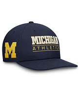 Jordan Men's Navy Michigan Wolverines Athletics Pro Adjustable Hat