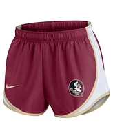Nike Women's Garnet Florida State Seminoles Spring Break Tempo Performance Shorts