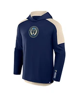Fanatics Men's Navy Philadelphia Union Red Card Transitional Pullover Hoodie