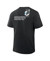 Fanatics Men's Black Minnesota United Fc Corner Kick Legacy T-Shirt