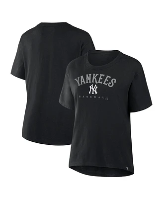 Fanatics Women's Black New York Yankees Home Run Legacy T-Shirt