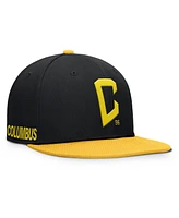 Fanatics Men's Black Columbus Crew Sitter Snapback Hat