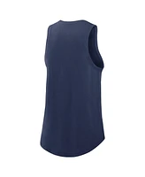 Nike Women's Navy Cleveland Guardians Legacy Icon High Neck Performance Tank Top