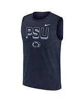 Nike Men's Navy Penn State Nittany Lions Primetime Tricode Legend Performance Tank Top