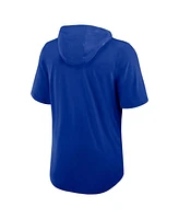 Nike Men's Royal Buffalo Bills Lockup Tri-Blend Hoodie T-Shirt
