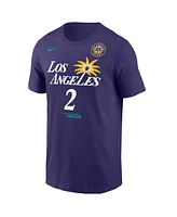 Nike Men's Rickea Jackson Purple Los Angeles Sparks Explorer Edition Name Number T-Shirt