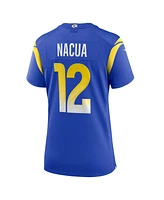 Nike Women's Puka Nacua Royal Los Angeles Rams Game Player Jersey