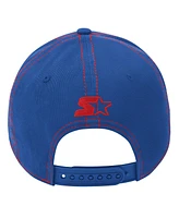 Starter Men's Blue New York Rangers Sphere Ii Curved Starfit Adjustable Hat