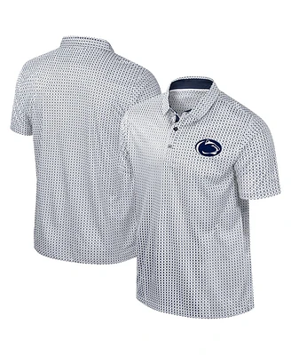 Colosseum Men's Navy Penn State Nittany Lions Big Tall Marty Rival Polo Shirt