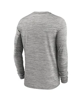 Nike Men's Lsu Tigers 2025 Sideline Velocity Performance Long Sleeve T-Shirt