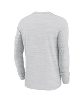 Nike Men's White Penn State Nittany Lions 2025 Sideline Velocity Performance Long Sleeve T-Shirt