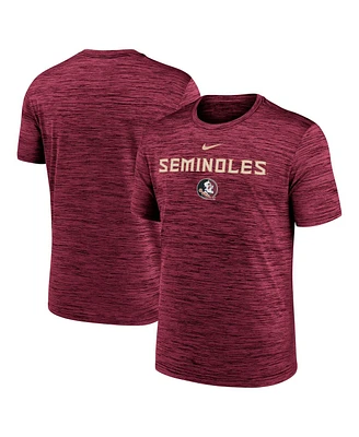 Nike Men's Garnet Florida State Seminoles 2025 Sideline Velocity Performance T-Shirt