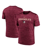 Nike Men's Garnet Florida State Seminoles 2025 Sideline Velocity Performance T-Shirt