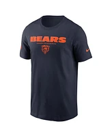 Nike Men's Navy Chicago Bears Sideline Performance T-Shirt