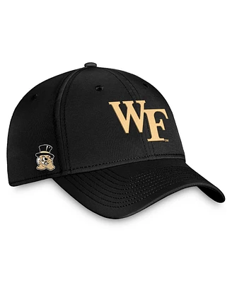 Top of the World Men's Black Wake Forest Demon Deacons Reflex Flex Hat